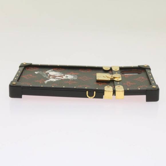 LOUIS VUITTON Transformed Monogram Cat Eye Trunk iPhone Case M63891 Auth 66181 - Picture 3 of 16